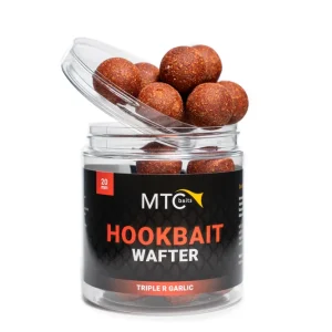 Flitsaanbieding MTC Hookbait Wafter - Triple R Garlic - 20mm